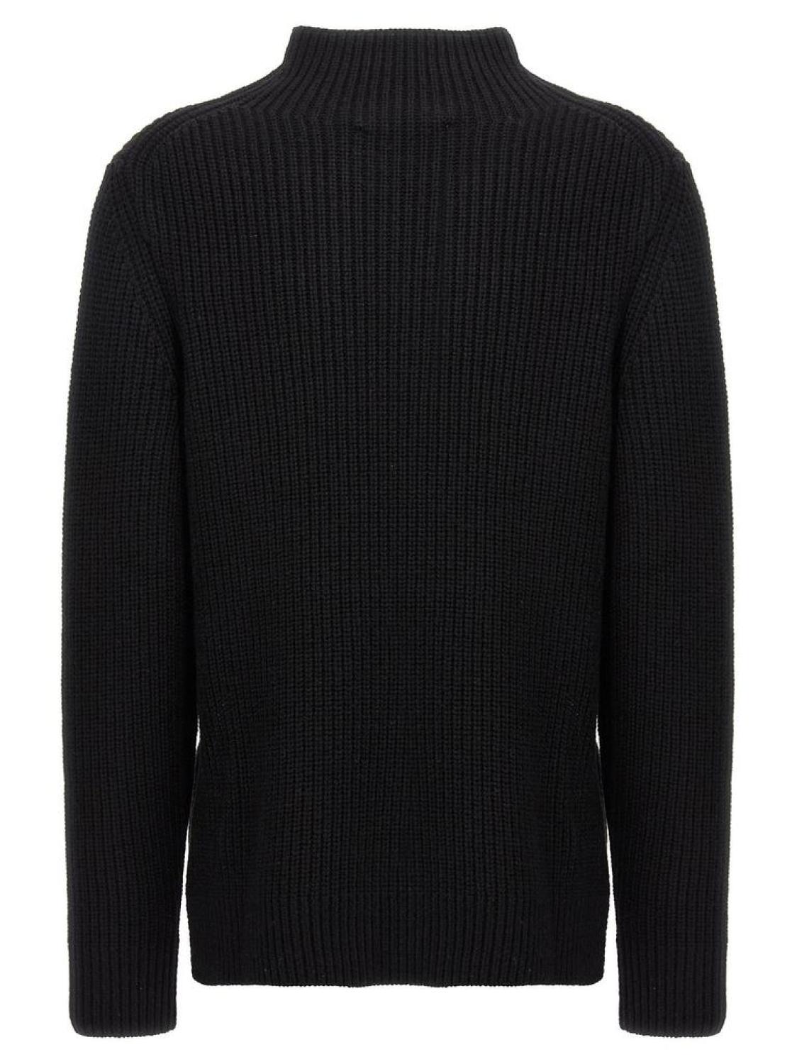 Michael Michael Kors Logo Plaque High Neck Jumper