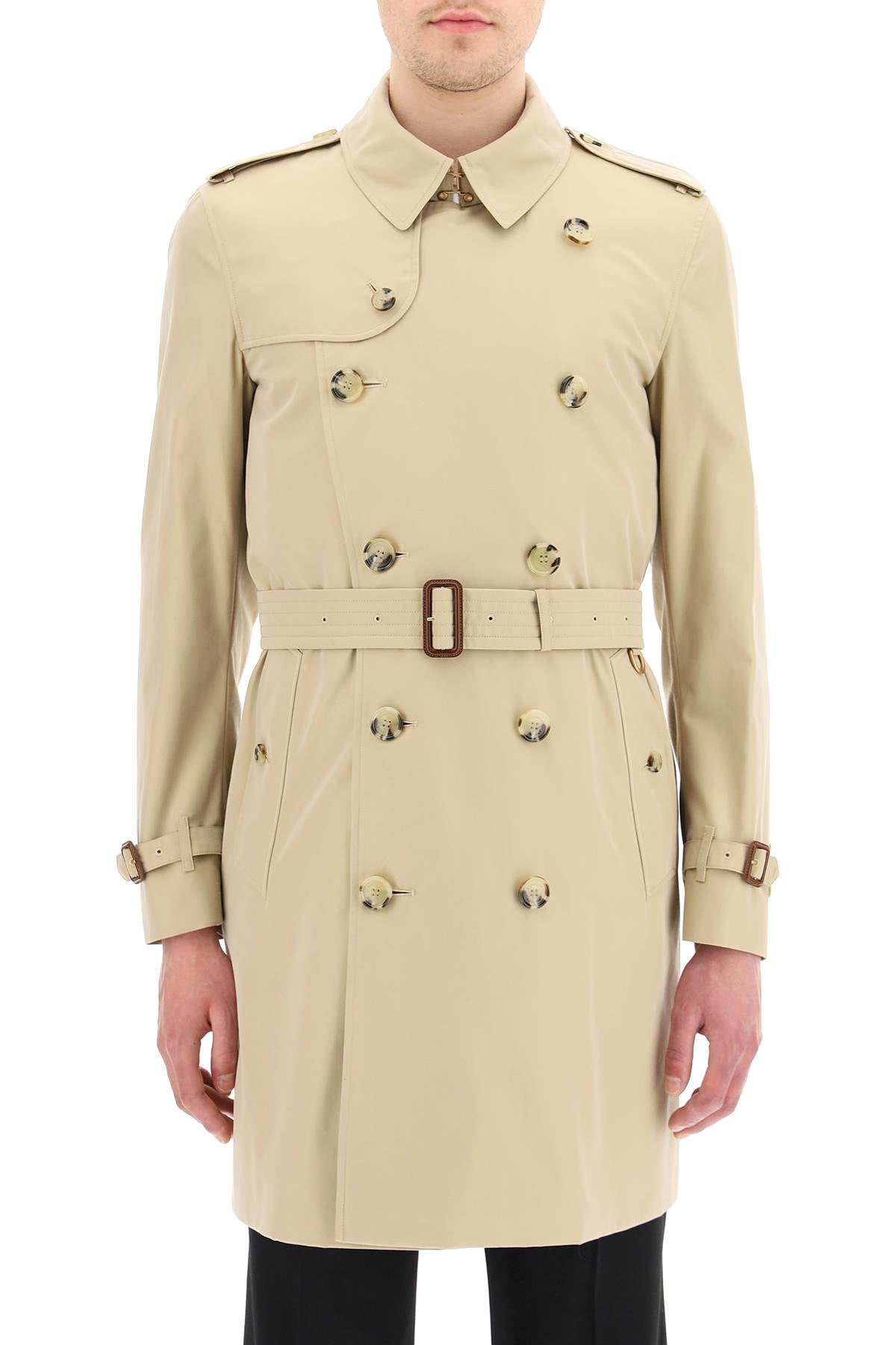 Burberry kensington midi trench coat