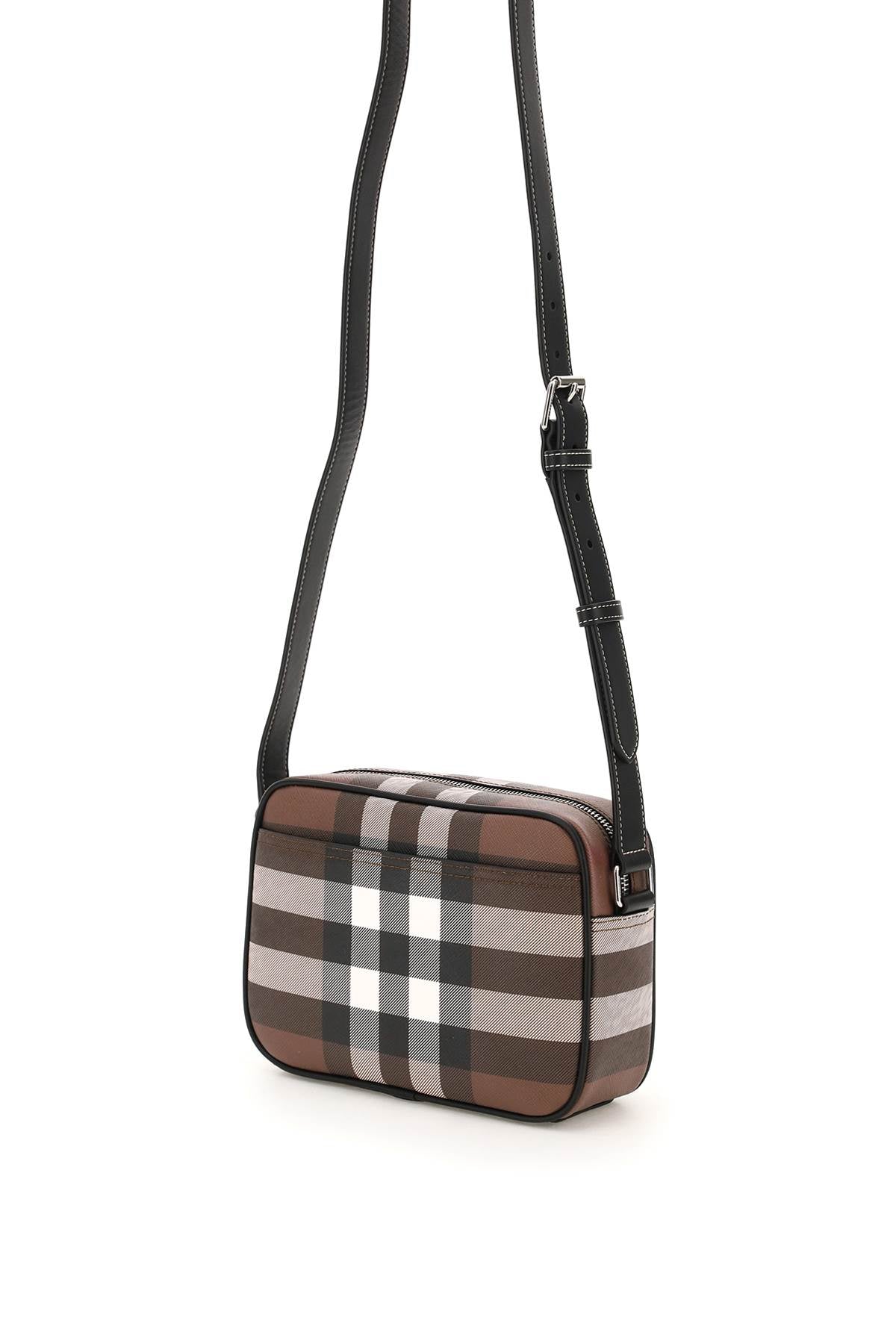 Burberry check motif crossbody bag