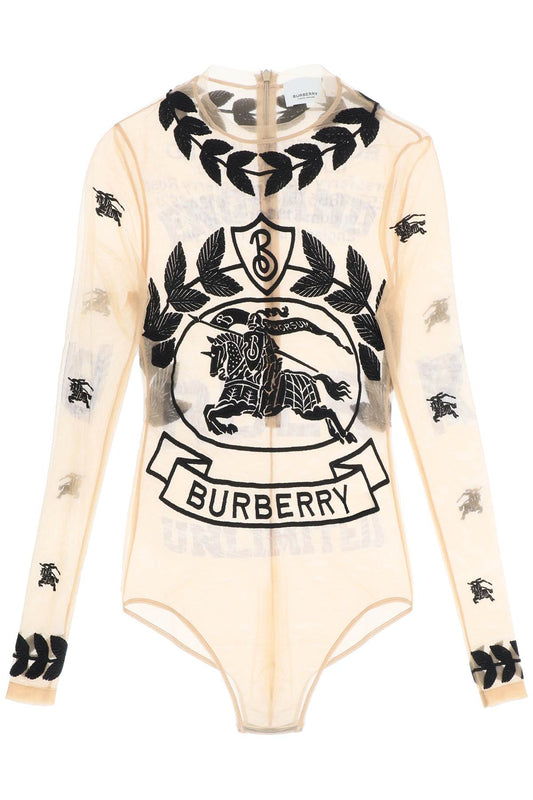 Burberry stretch tulle bodysuit