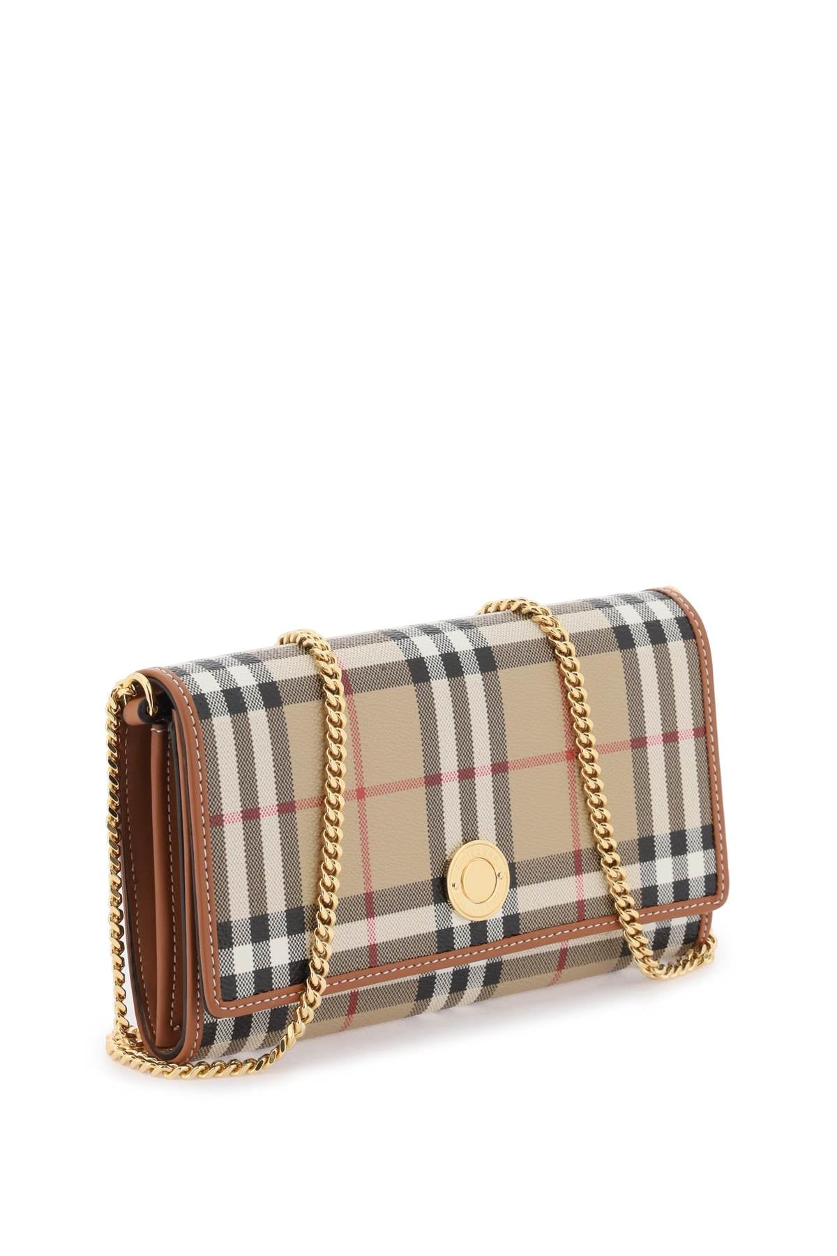 Burberry burberry check mini bag