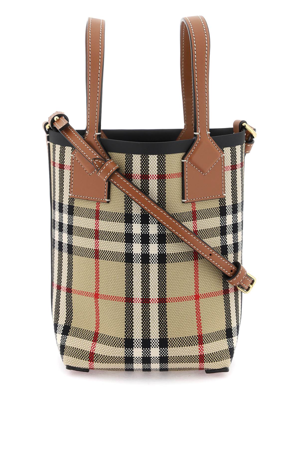 Burberry mini 'london' tote bag