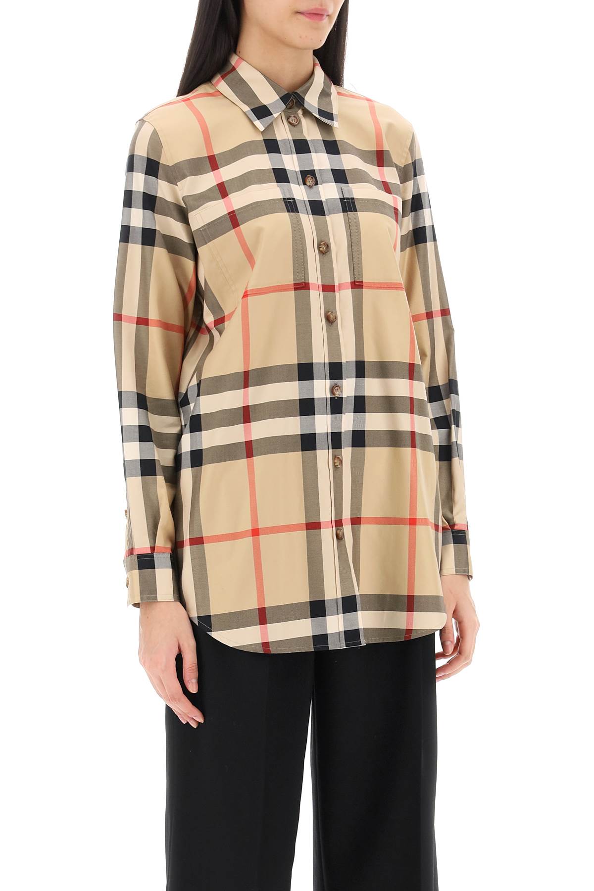 Burberry paola check shirt