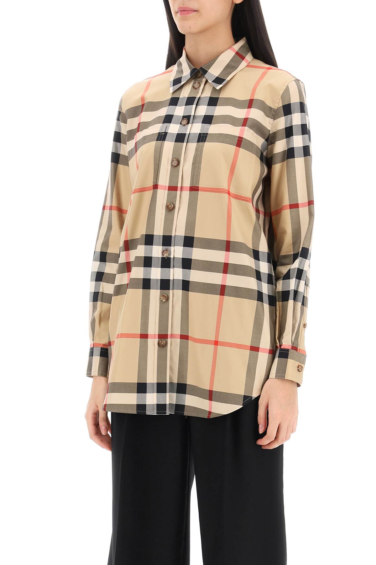 Burberry paola check shirt