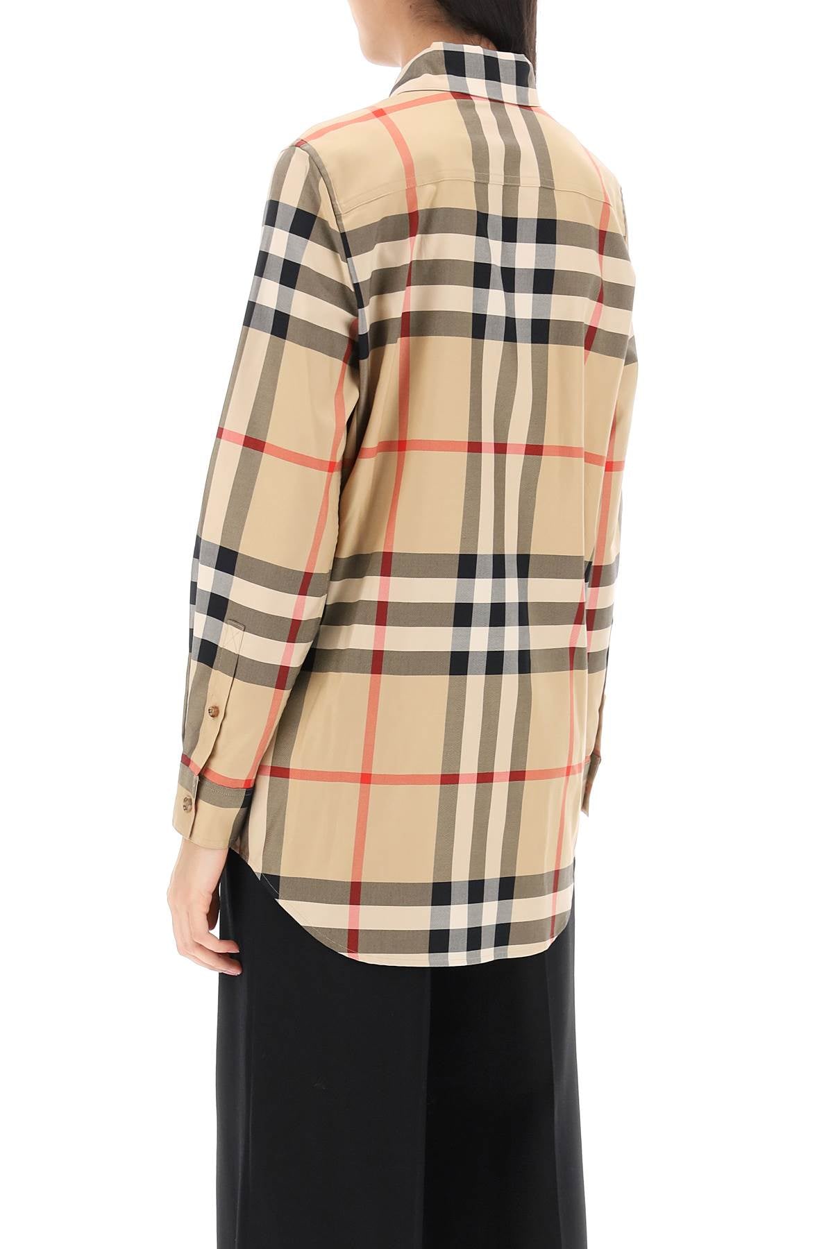 Burberry paola check shirt