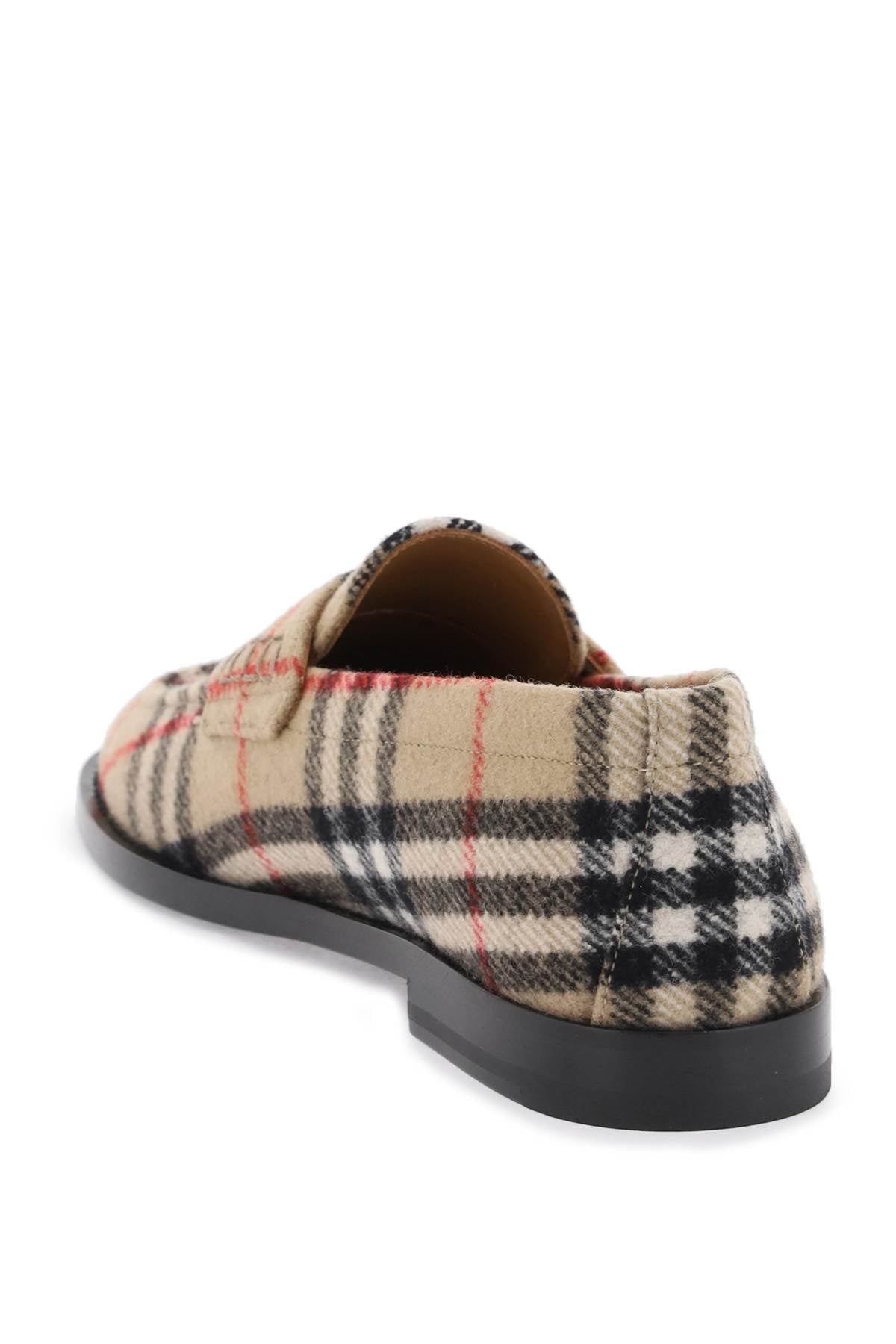 Burberry wool felt mocassin