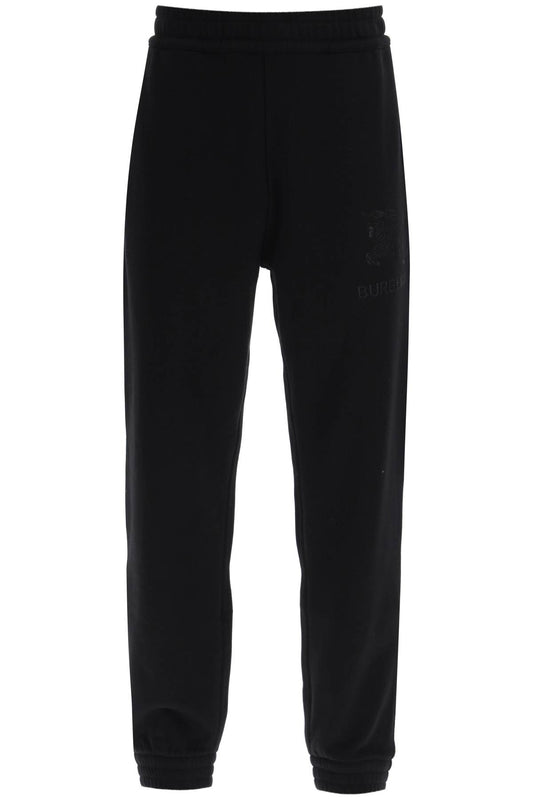 Burberry tywall sweatpants with embroidered ekd