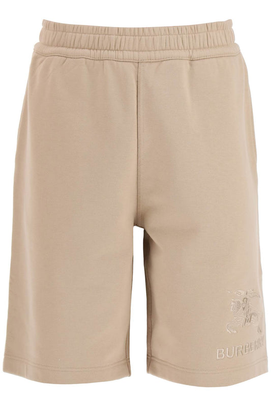 Burberry taylor sweatshorts with embroidered ekd