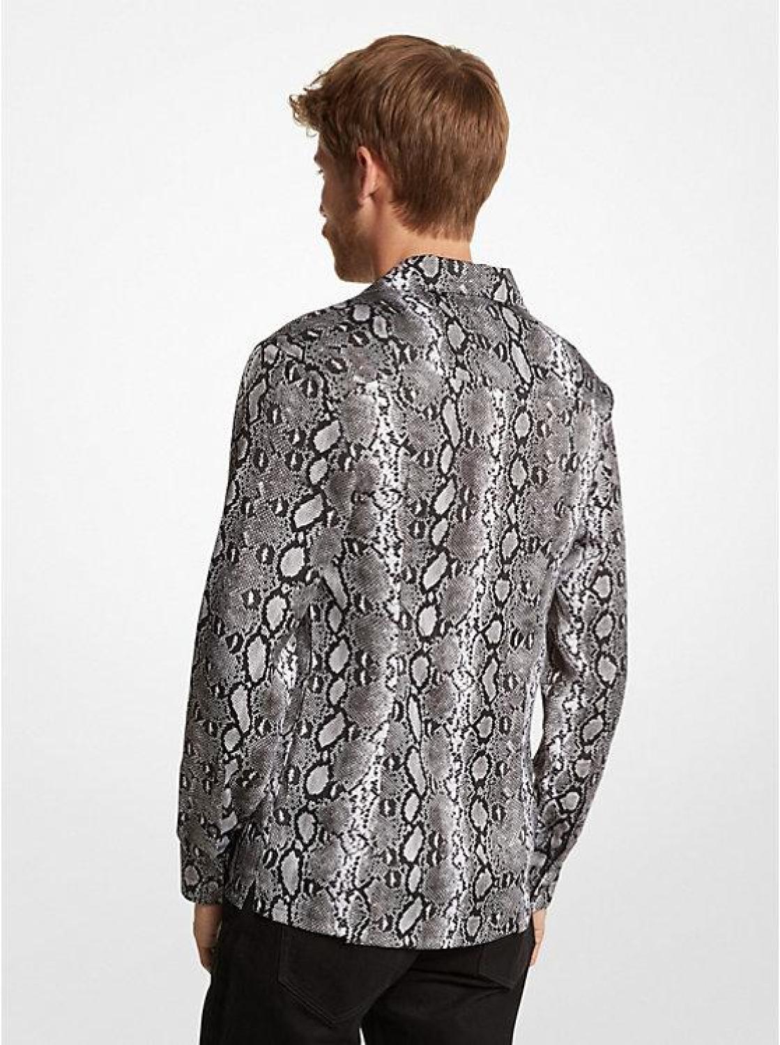 Python Printed Woven Shirt