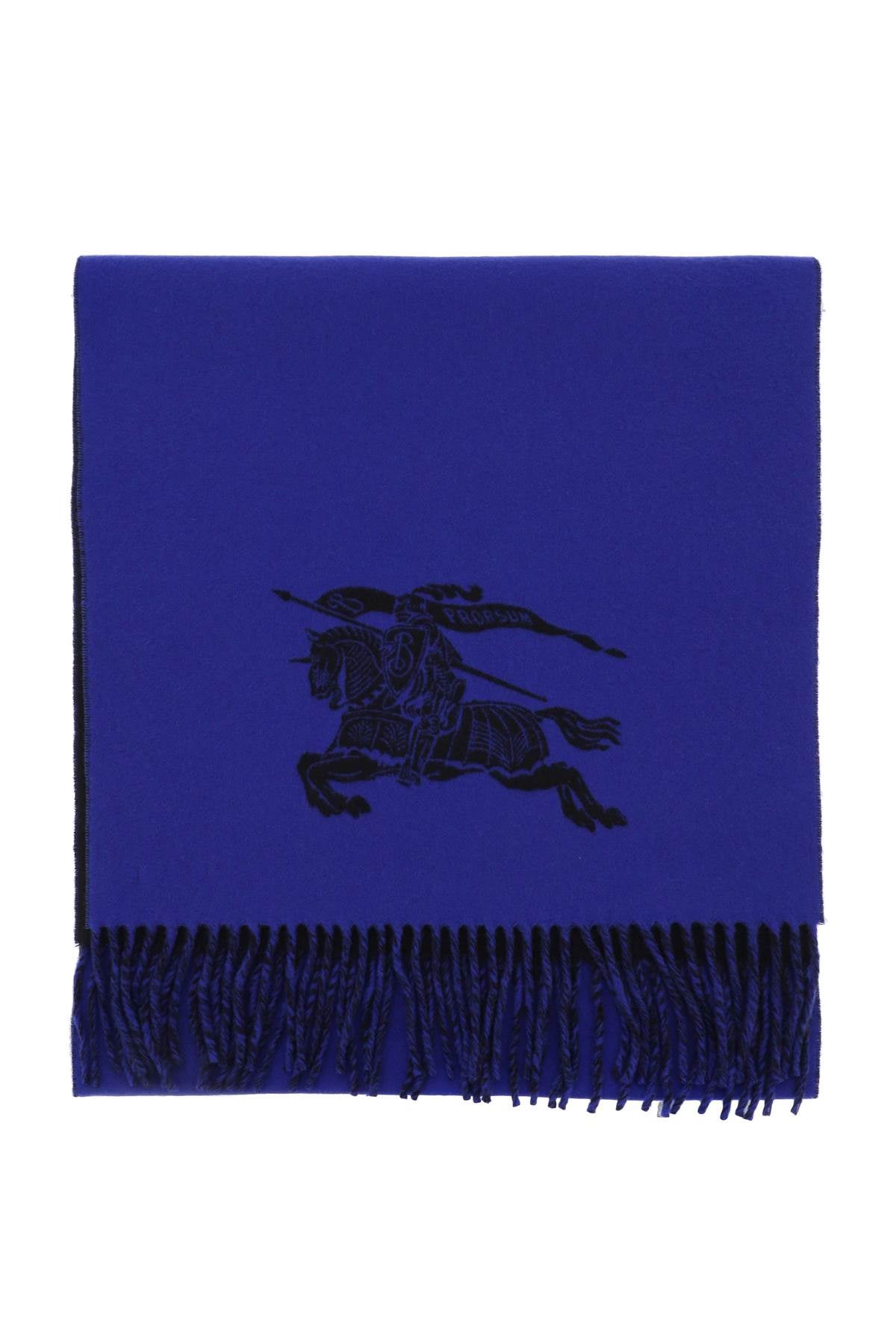 Burberry reversible cashmere scarf with ekd