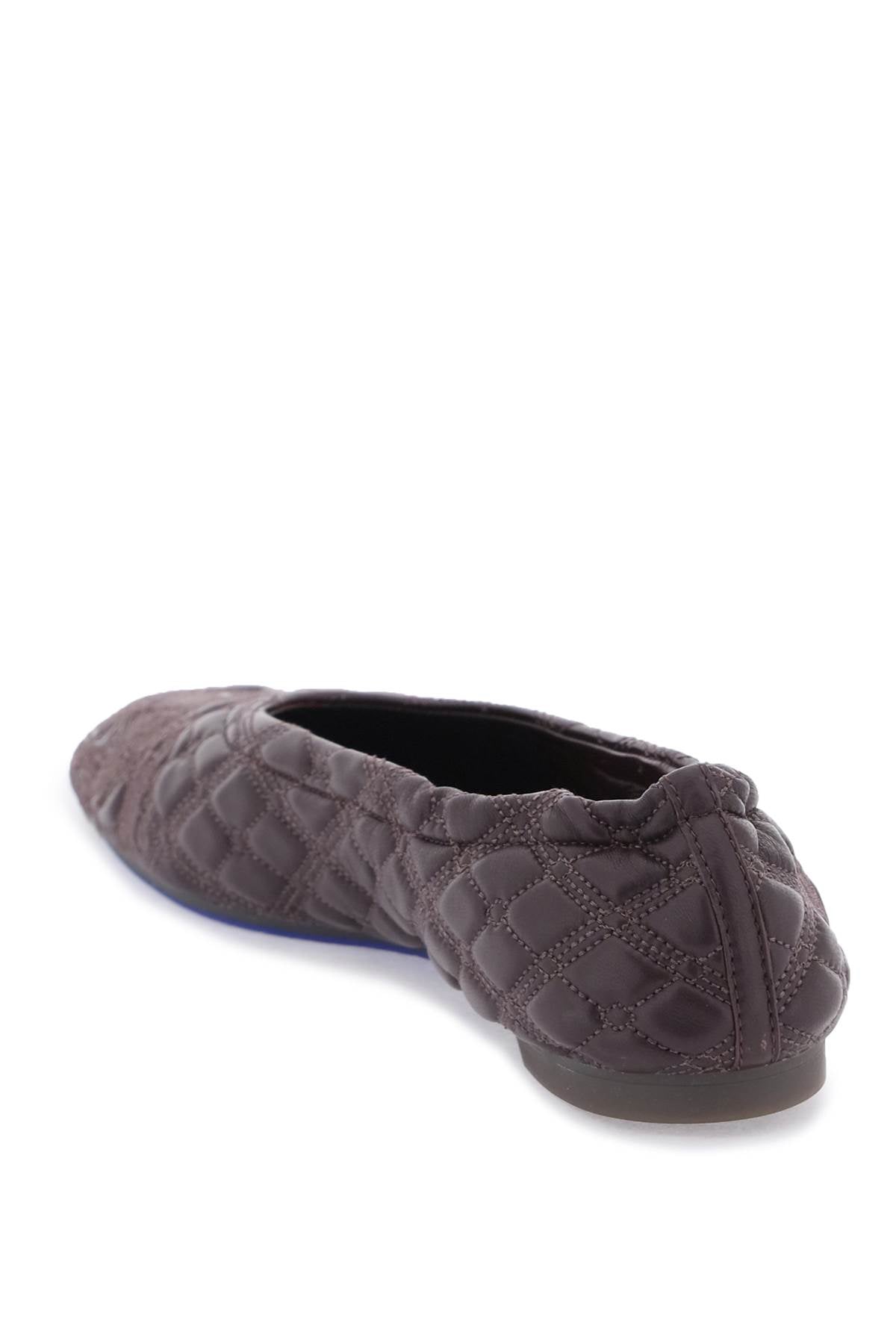 Burberry quilted leather sadler ballet flats