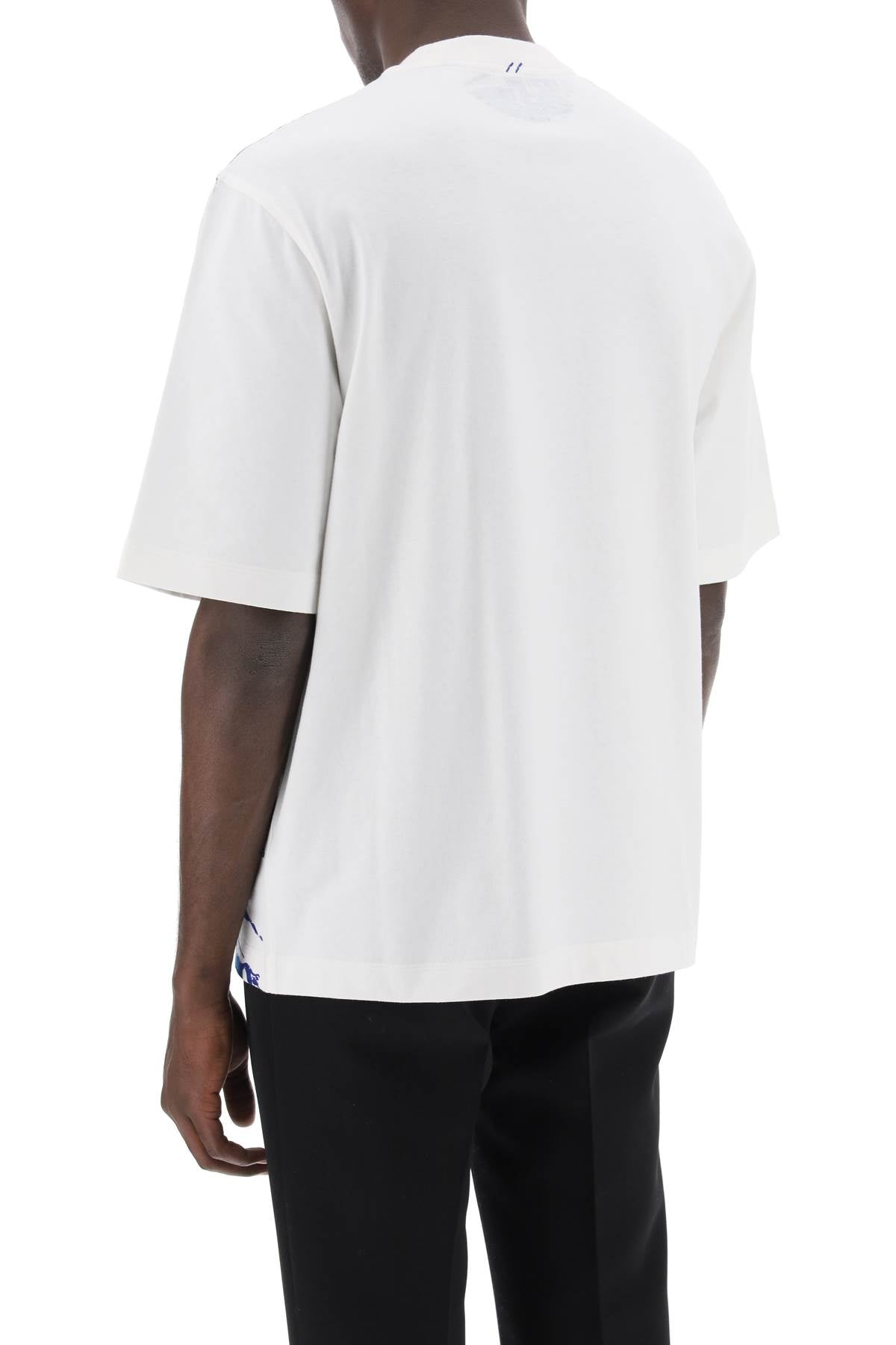 Burberry ekd printed t-shirt