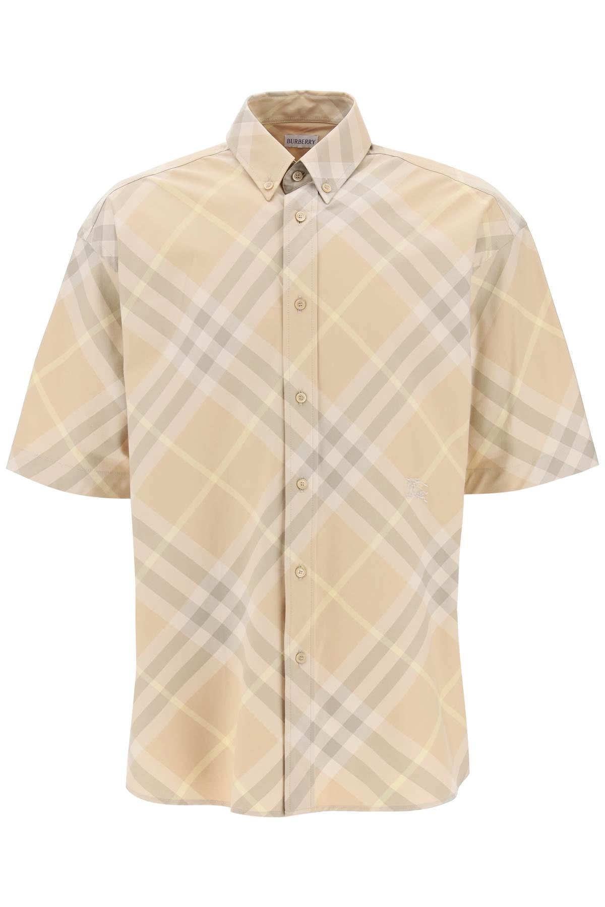 Burberry "organic cotton checkered shirt