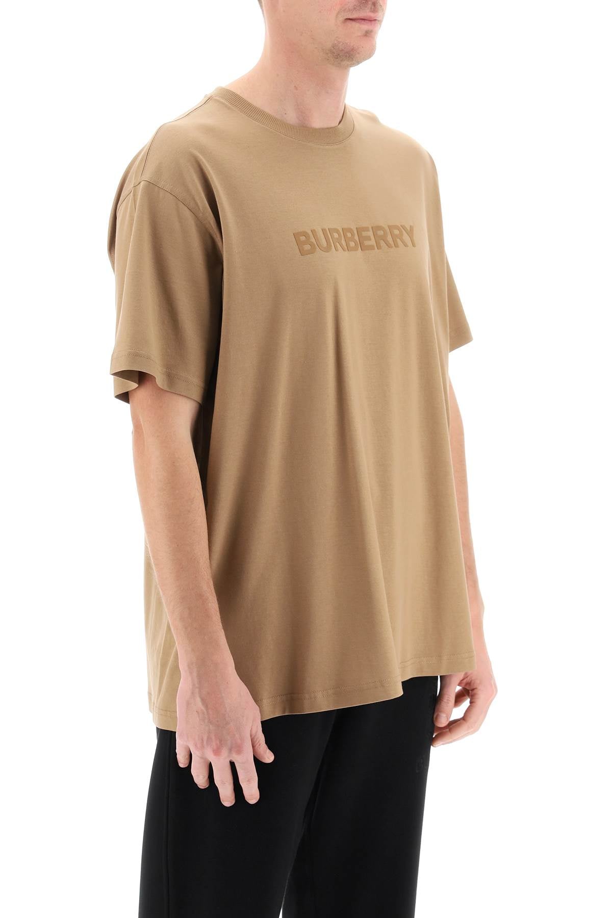 Burberry harriston t-shirt with logo print