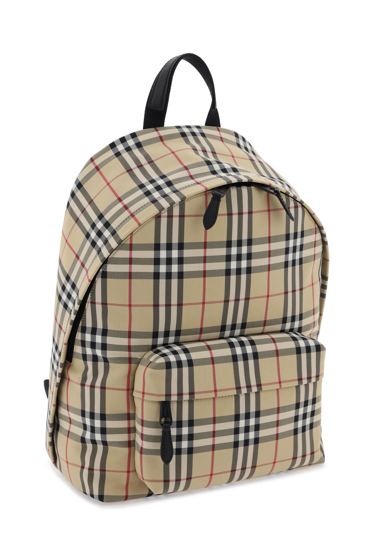 Burberry check backpack