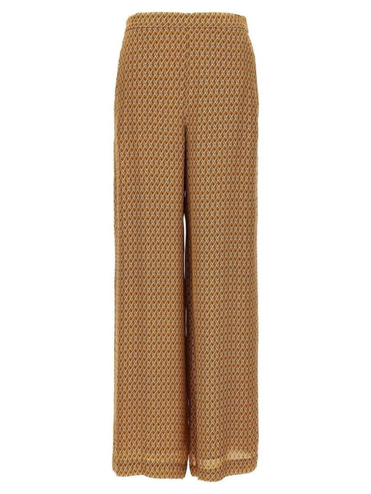 Michael Kors Allover Printed Elastic Waist Pants