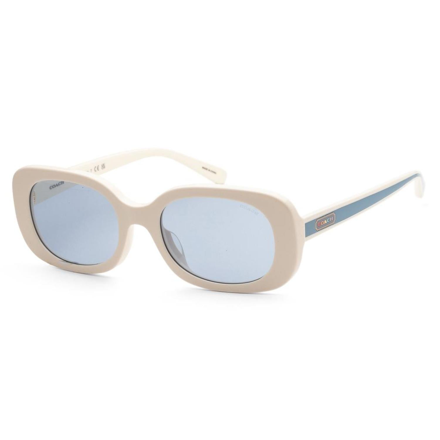 Coach top white sunglasses