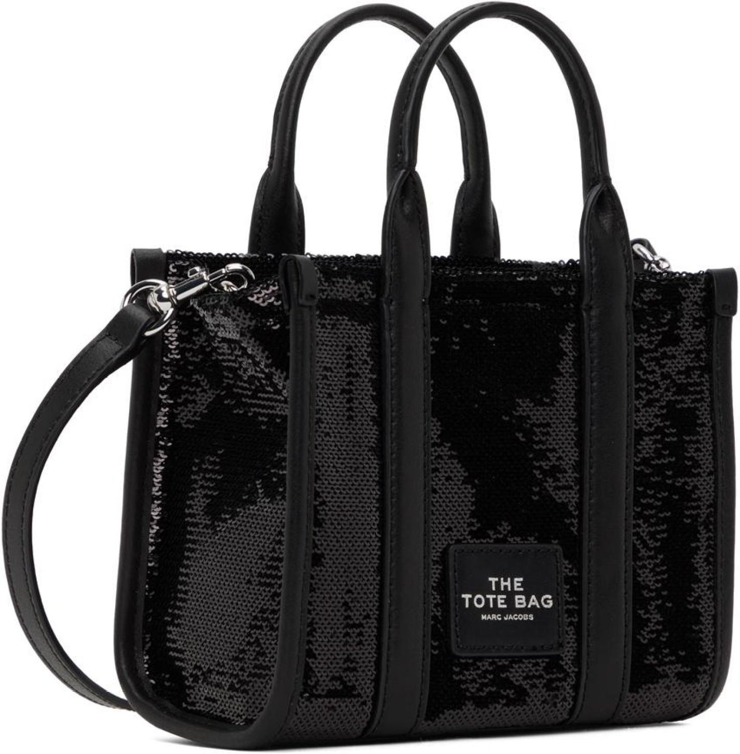 Black 'The Sequin Mini' Tote