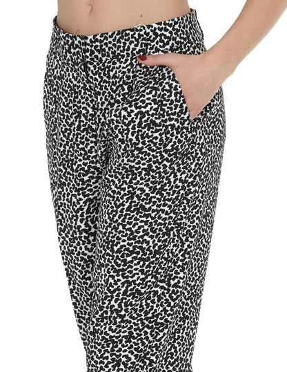 Michael Michael Kors Animal Print Cropped Pants