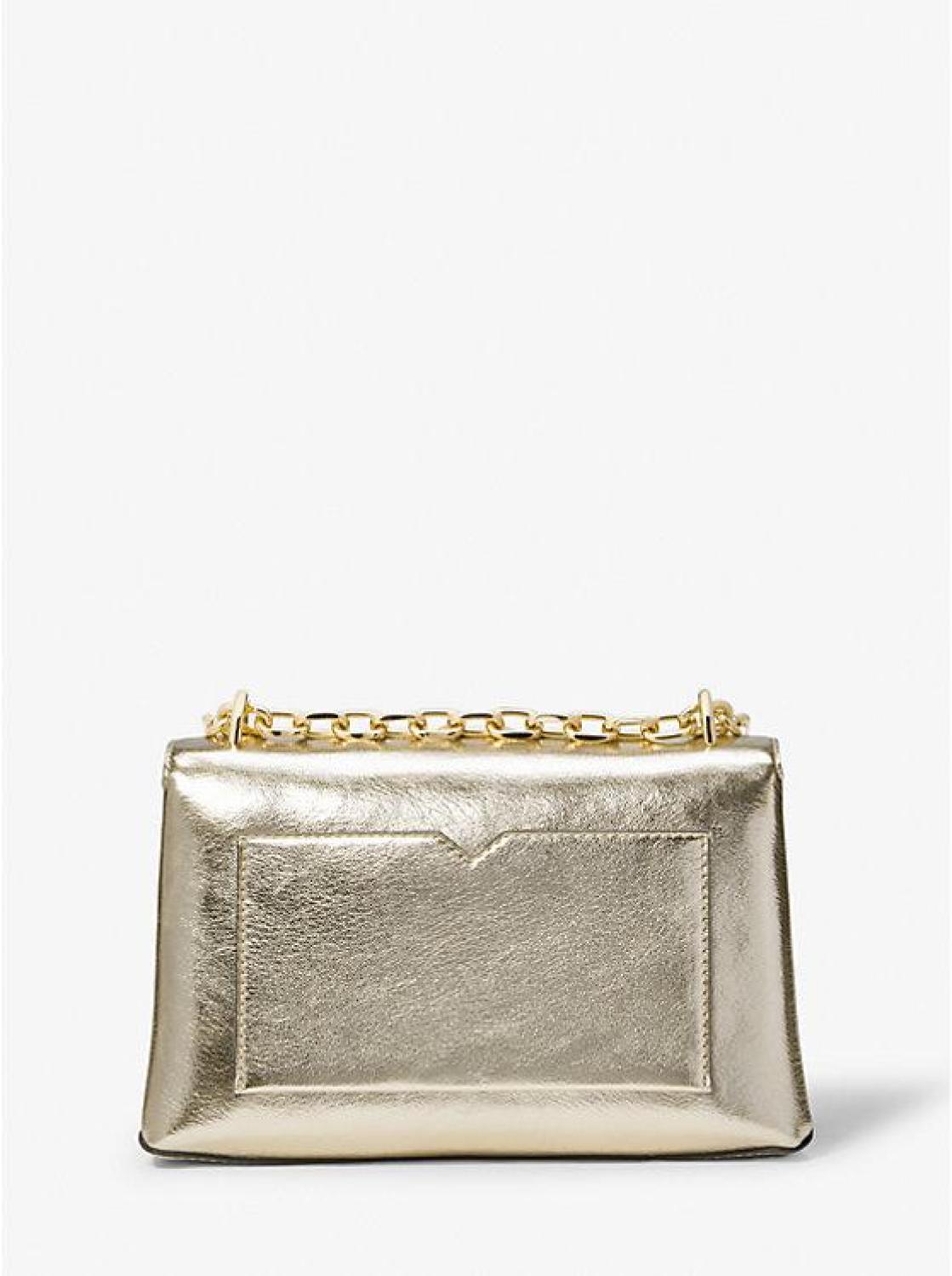 Cece Medium Studded Metallic Shoulder Bag