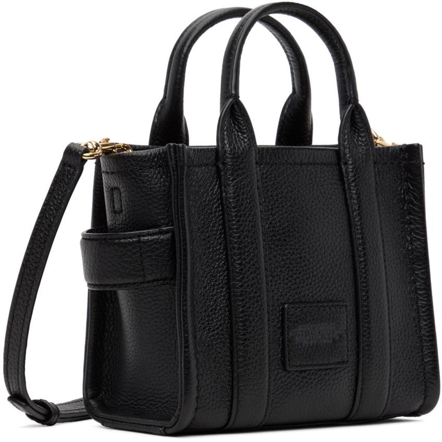 Black 'The Leather Mini' Tote