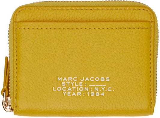 Yellow Zip Around Wallet