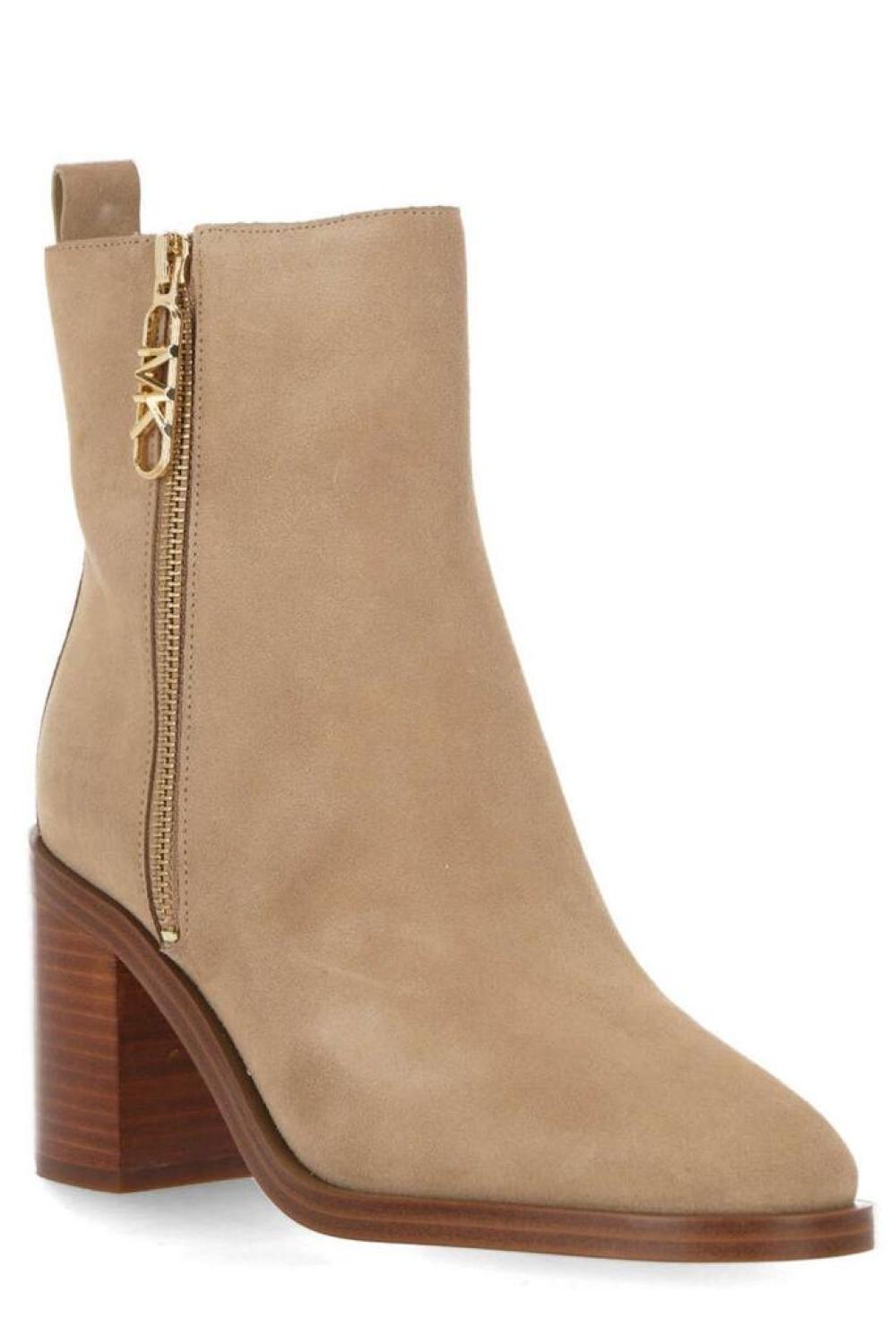 Michael Michael Kors Block Heel Ankle Boots