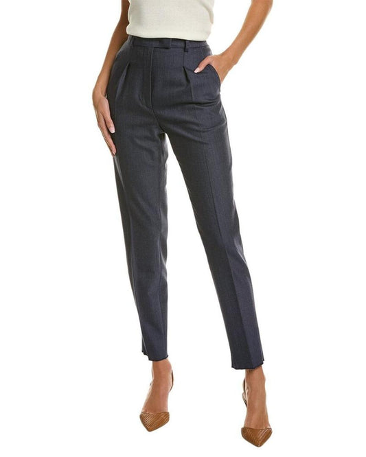 Max Mara Studio Dtefrit Wool-Blend Trouser