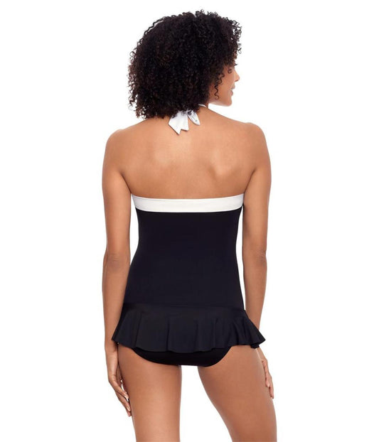 Bel Air Skirted Bandeau One-Piece