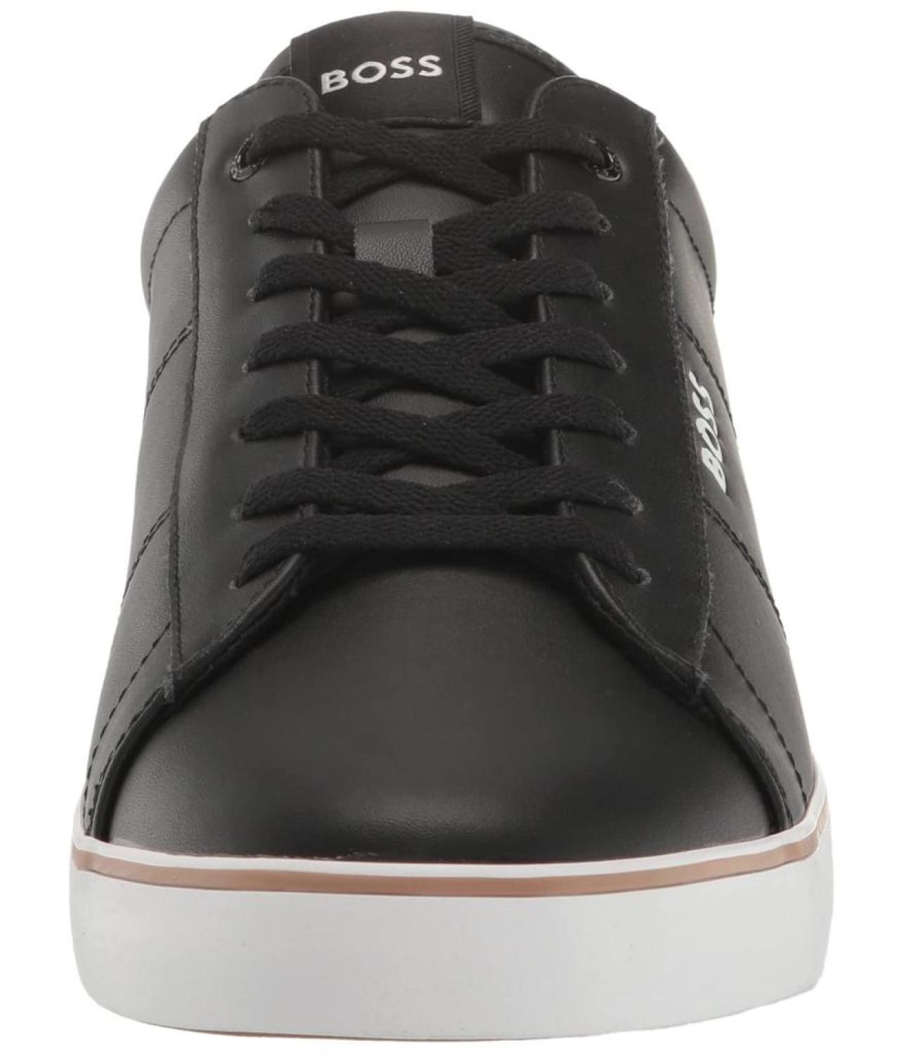 Jodie Side Logo Low Profile Leather Sneakers