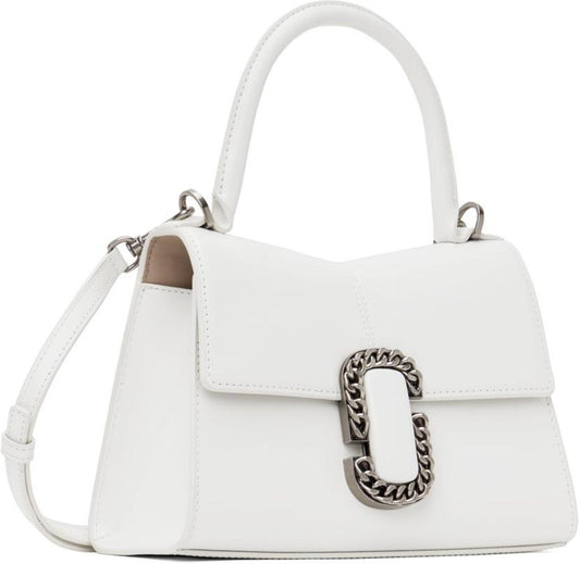 White 'The St. Marc Top Handle' Bag