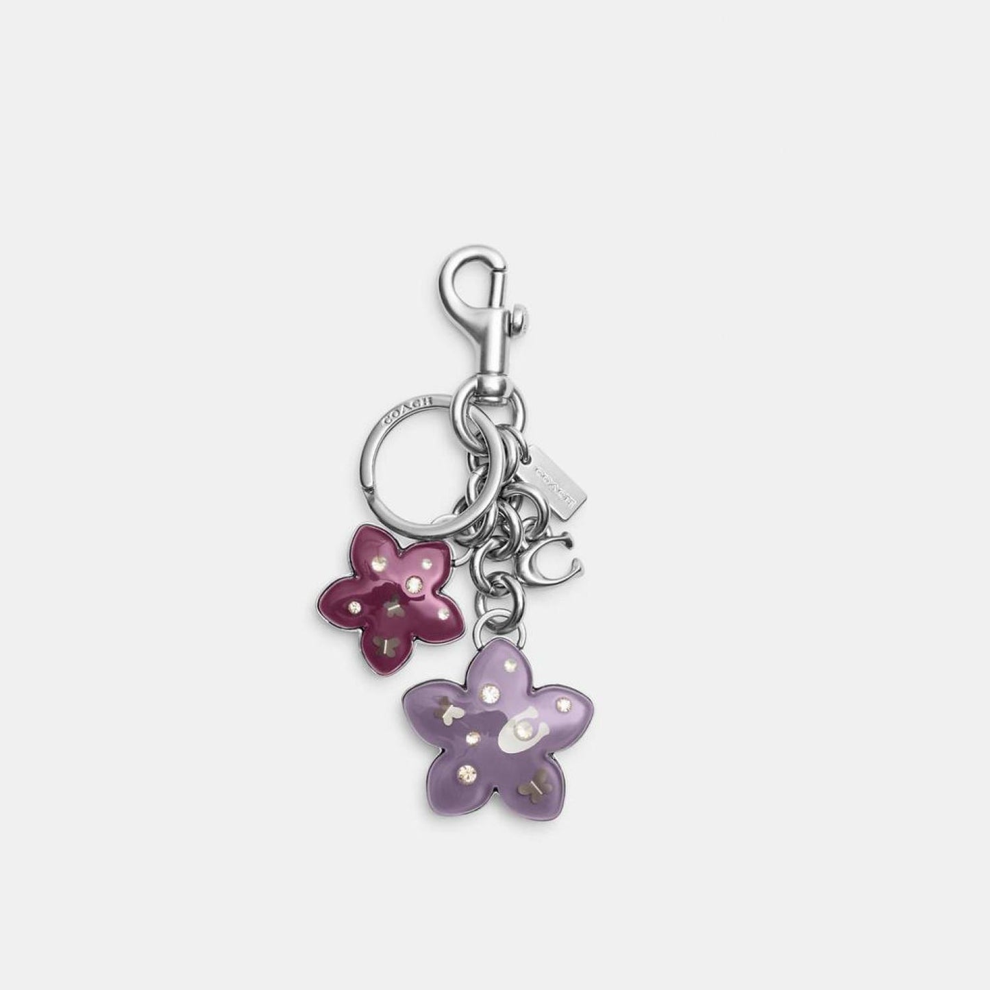 Coach Outlet Flower Cluster Bag Charm