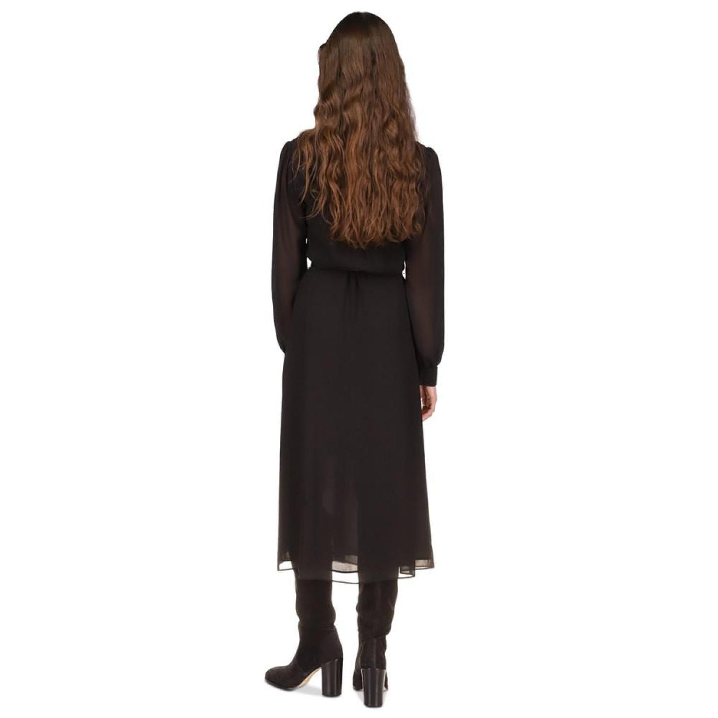 Women's Kate Belted Button-Down Midi Dress, Regular & Petite