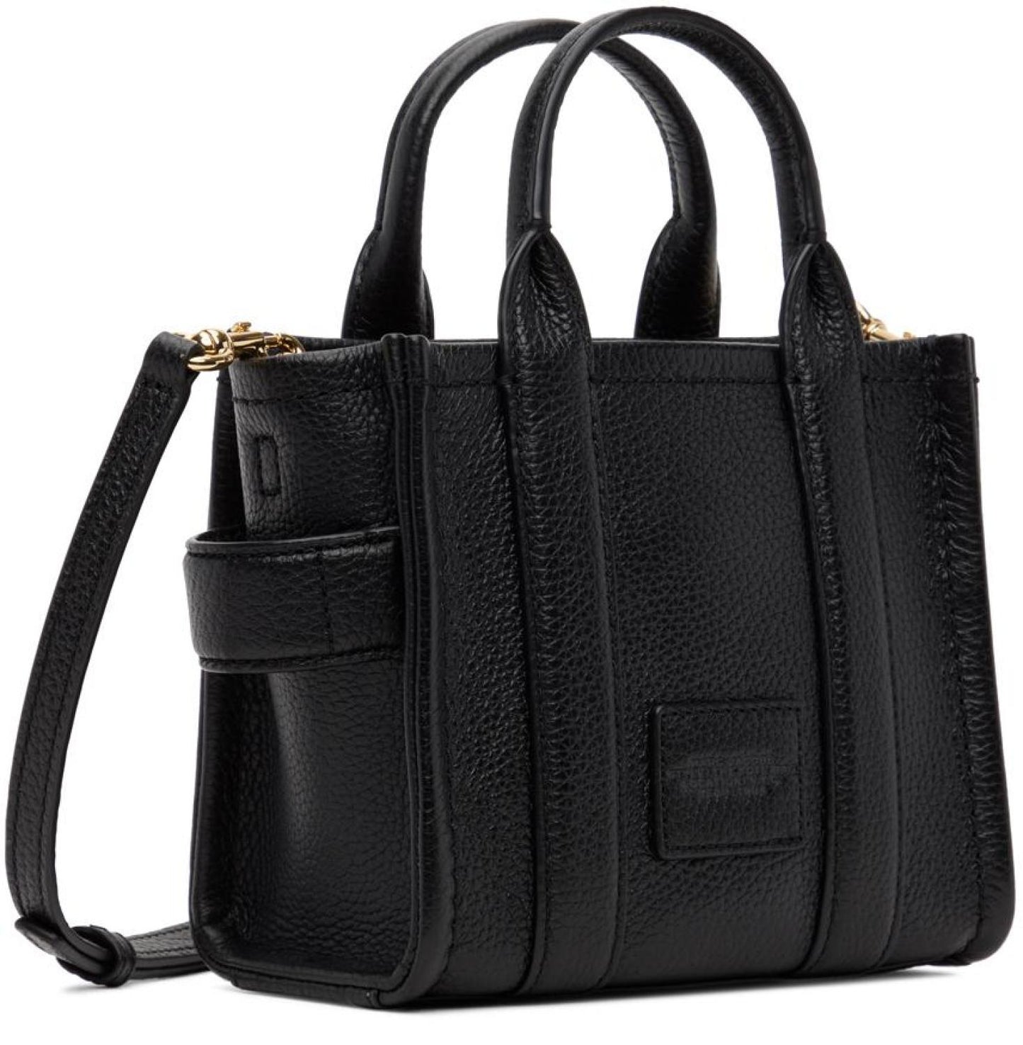 Black 'The Leather Small' Tote