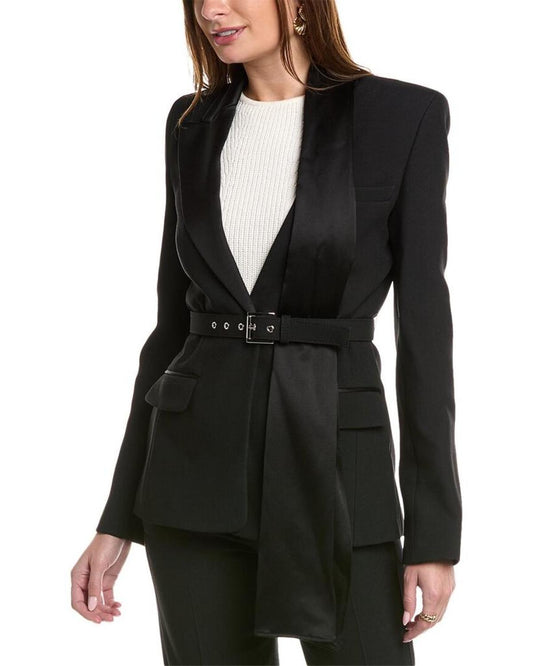 Michael Kors Collection Scarf Blazer