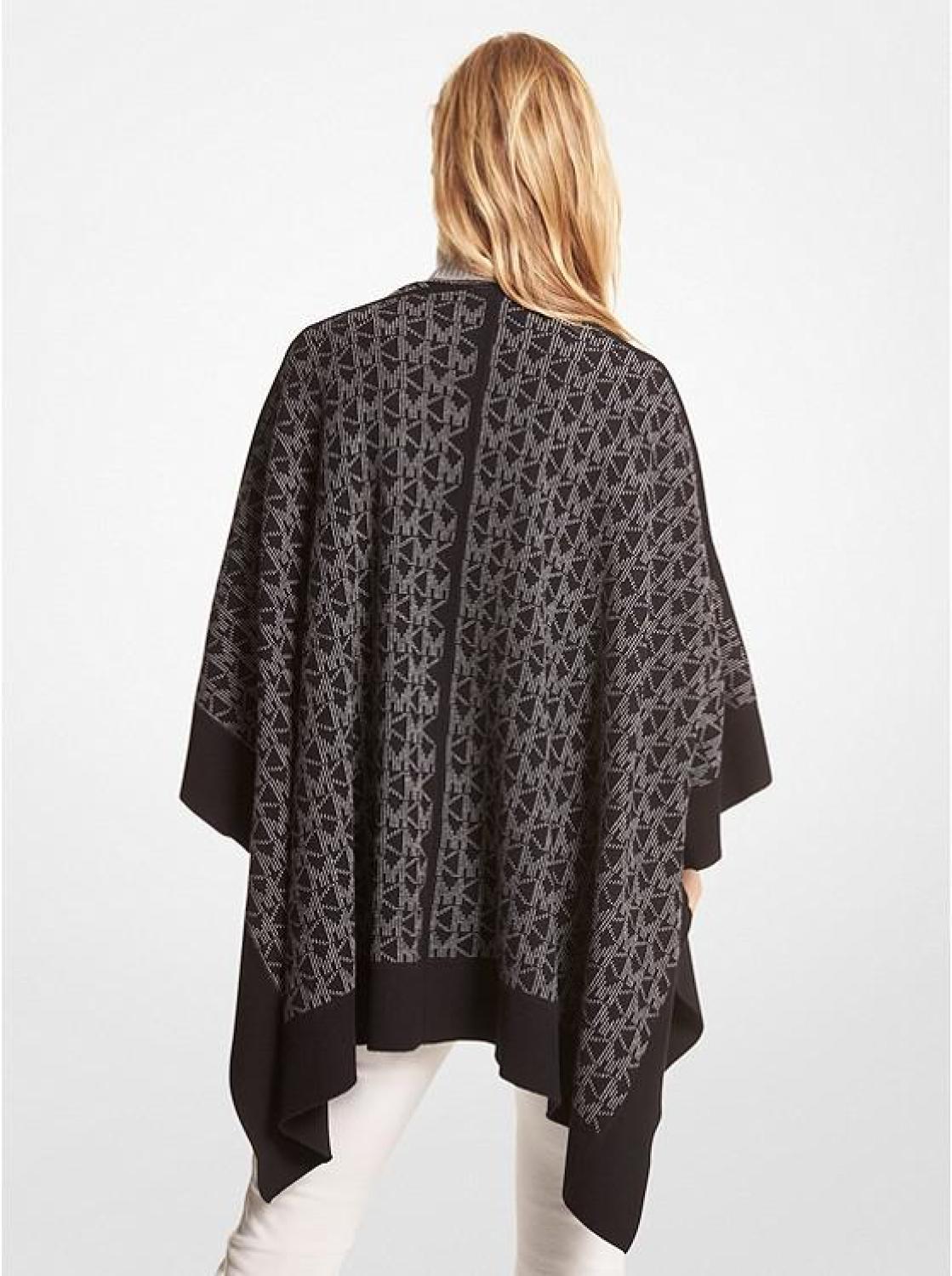 Logo Jacquard Poncho