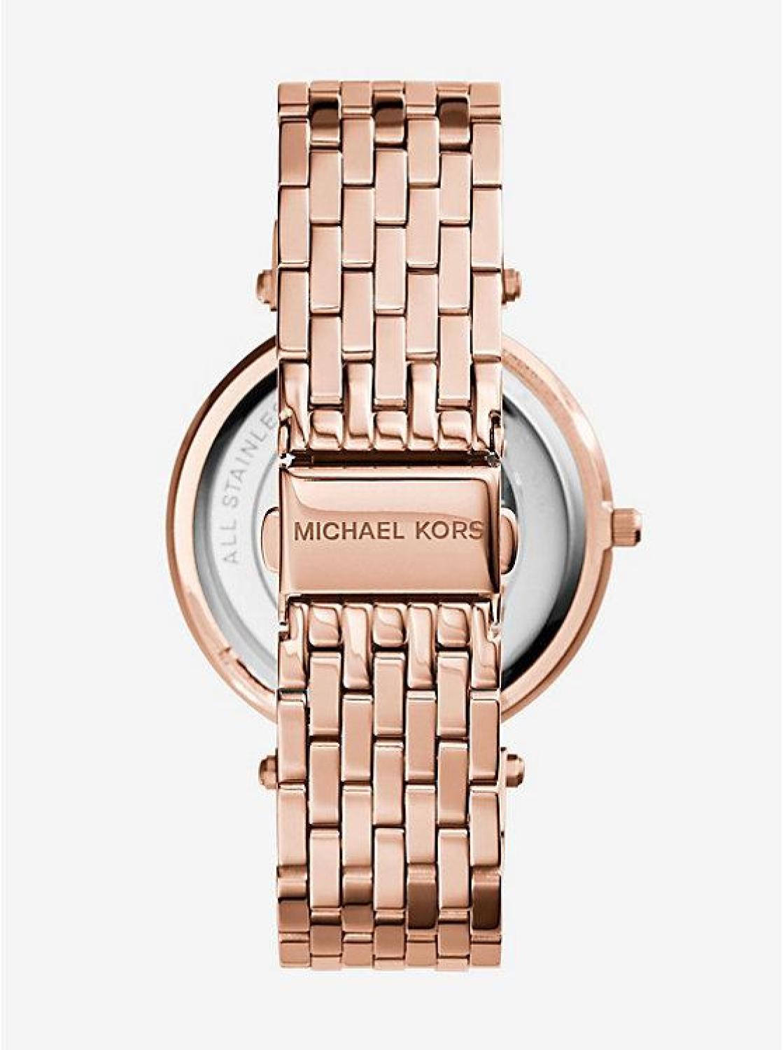 Darci Pavé Rose Gold-Tone Watch