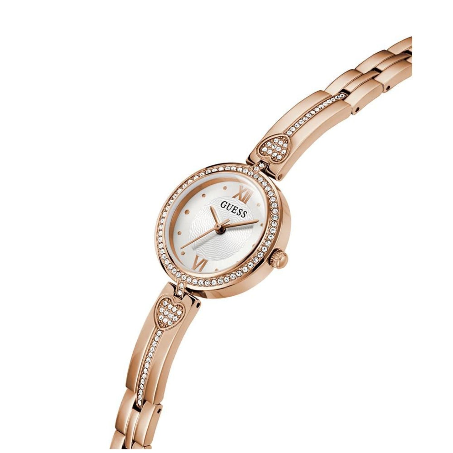 Women's Analog Rose Gold-Tone Stainless Steel Watch 27mm