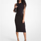 Stretch Matte Jersey Ruched Dress