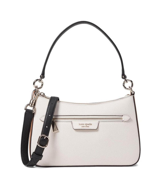 Hudson Colorblocked Pebbled Leather Convertible Crossbody