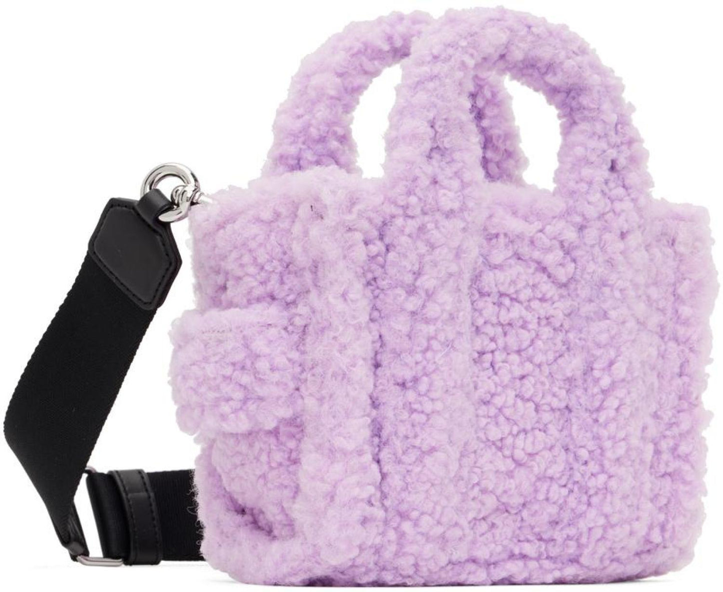 Purple Mini 'The Teddy' Tote