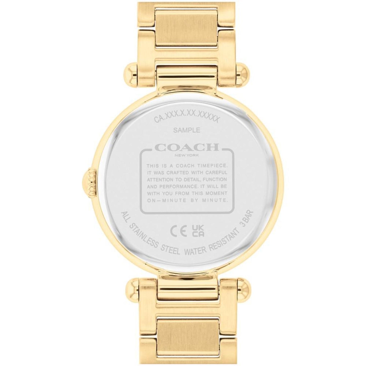 Women's Cary Gold-Tone Stainless Steel Bracelet Watch 34mm