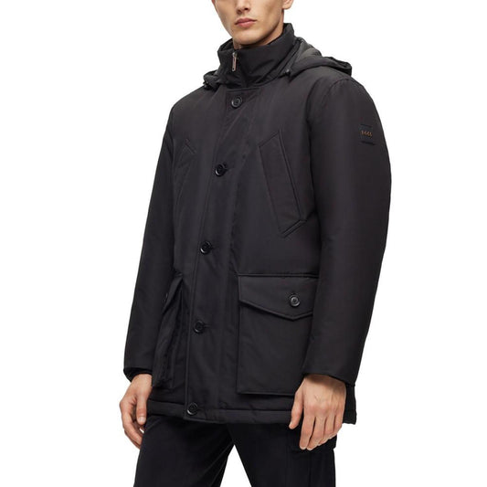 Men's Water-Repellent Relaxed-Fit Parka Jacket