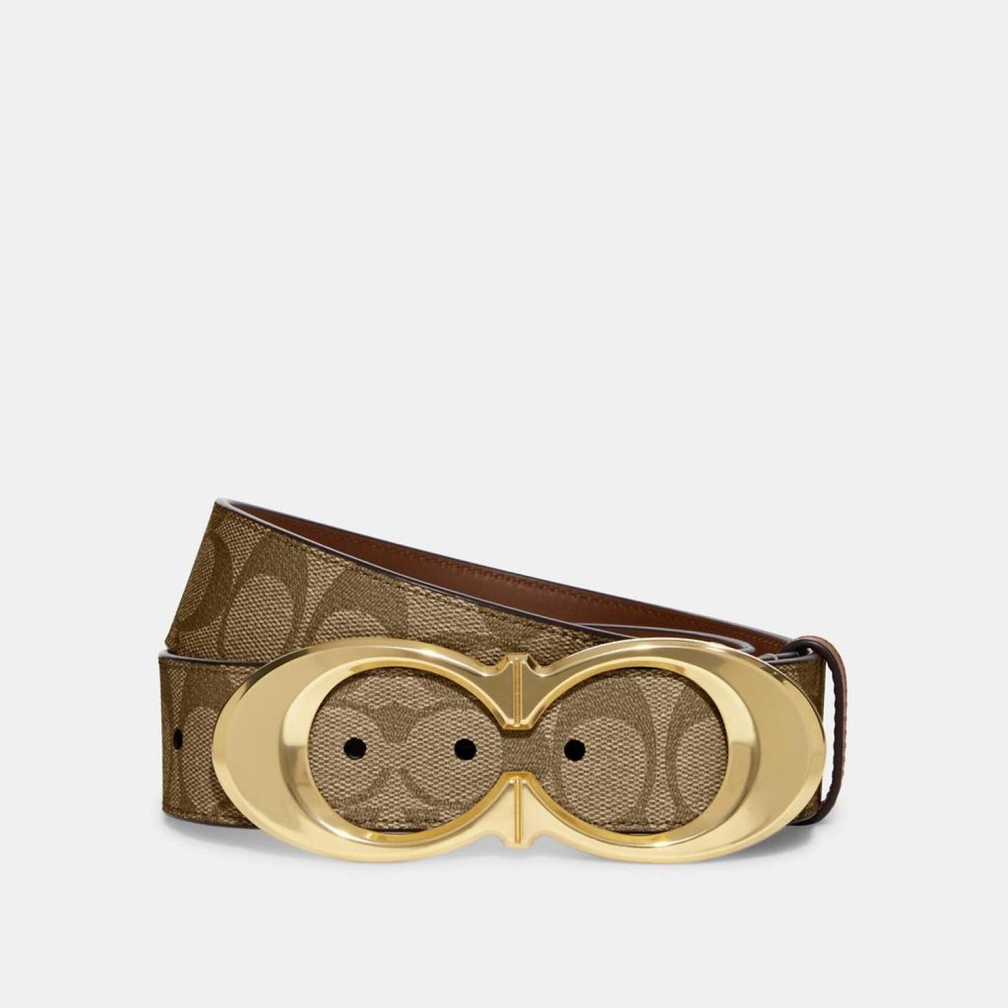 Coach Outlet Signature Buckle Belt, 25 Mm