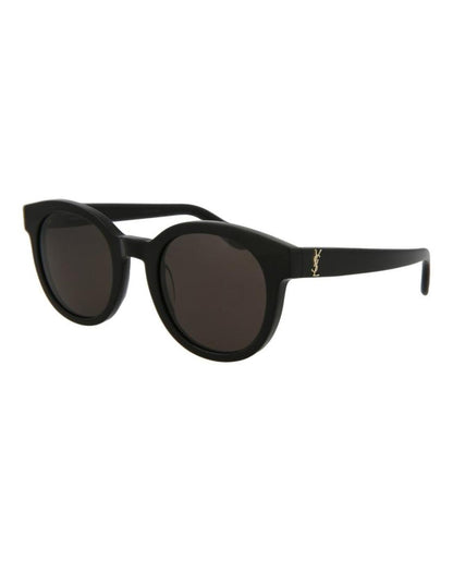 Round-Frame Acetate Sunglasses