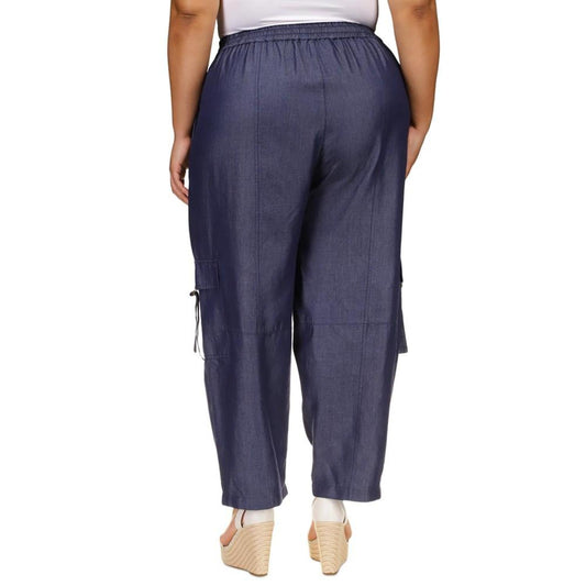 Michael Kors Plus Size Classic Twill Pull-On Utility Pants