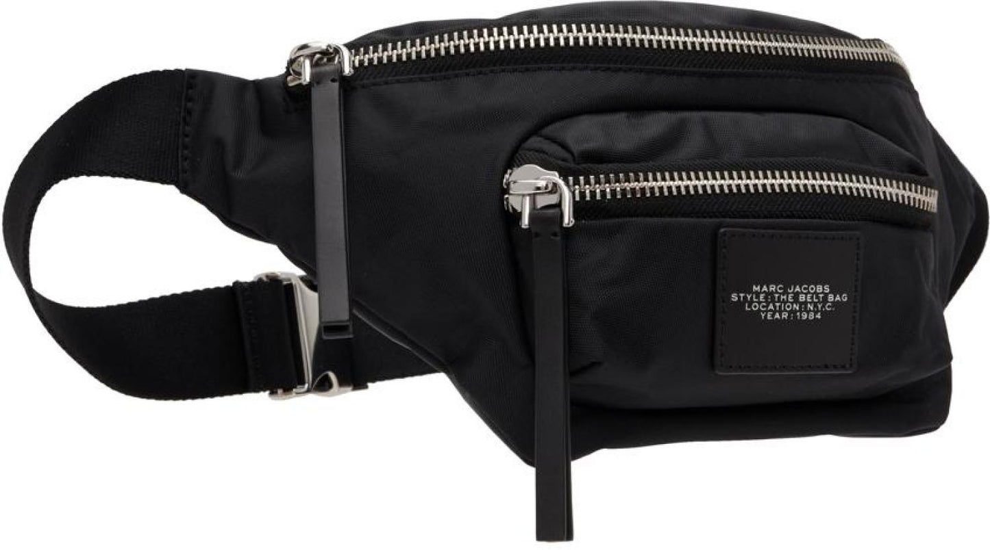 Black 'The Biker' Belt Bag