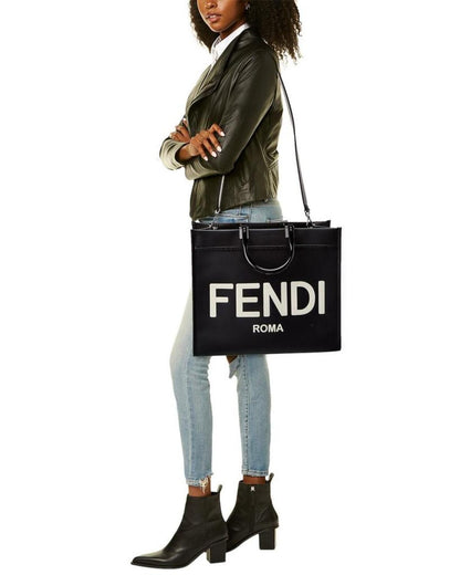 FENDI Sunshine Medium Leather Tote