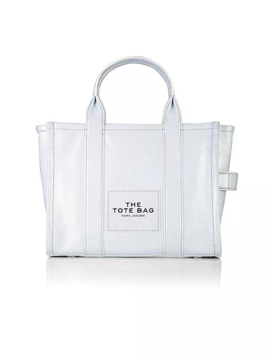 The Crackle Leather Medium Tote Bag