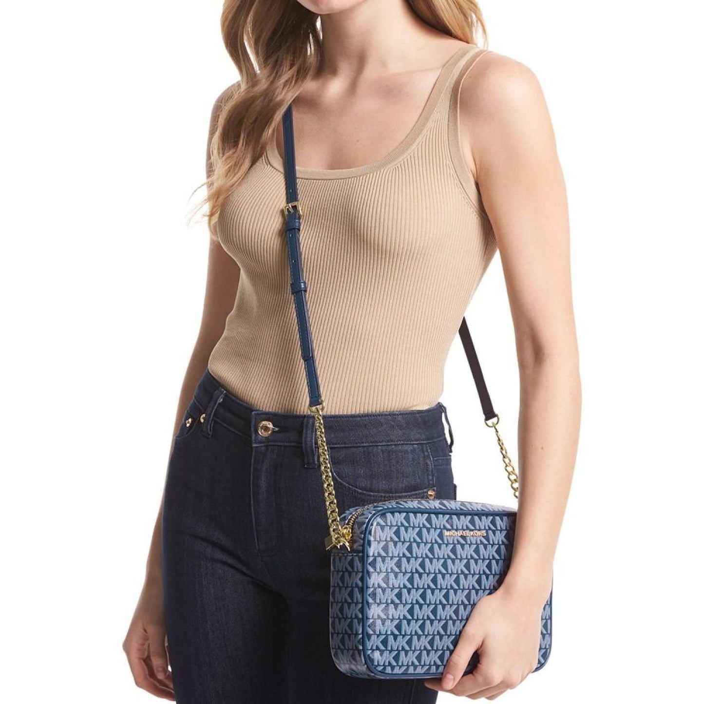 Logo Jet Set Large East West Crossbody